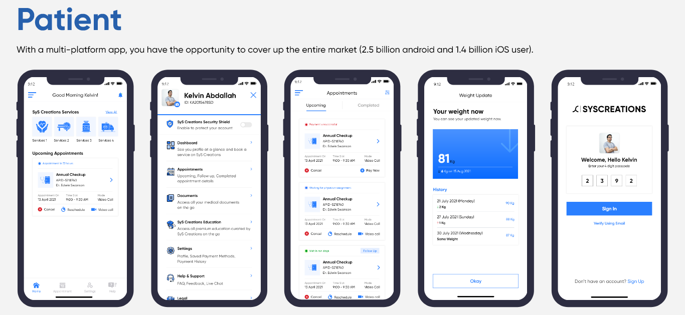 On-demand Healthcare App Design- For Patients & Doctors - UpLabs