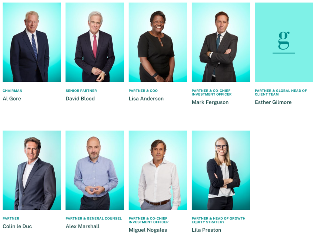 Leadership at Generation Investment Management
