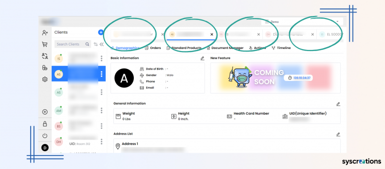 Parallel browsing in our white-label patient portal software