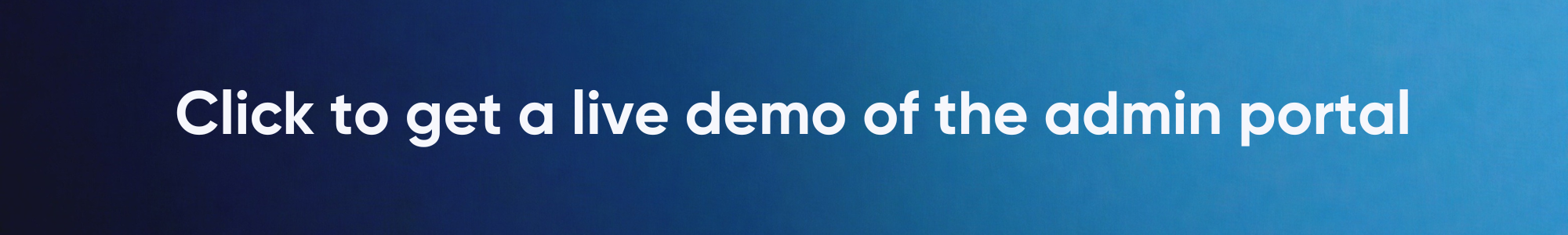 CTA for live demo