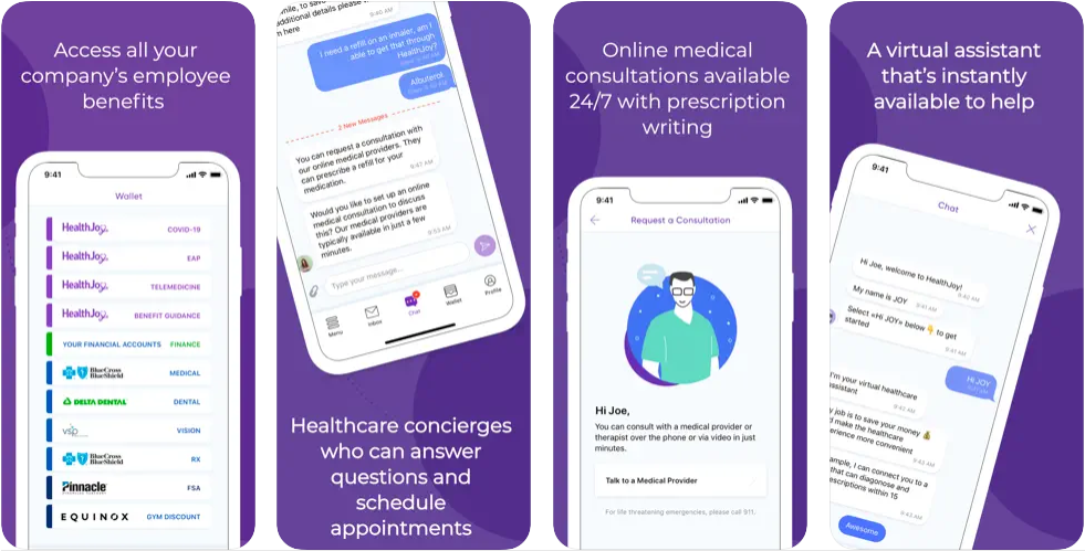 HealthJoy app